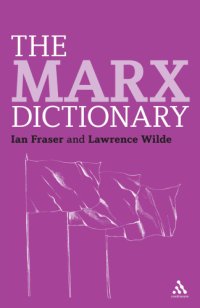 cover of the book The Marx Dictionary