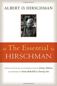 cover of the book The essential Hirschman