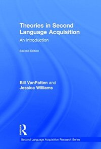 cover of the book Theories in second language acquisition : an introduction