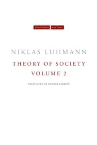 cover of the book Theory of Society, Volume 2