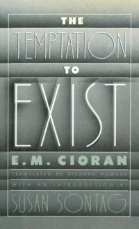 cover of the book The temptation to exist