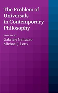 cover of the book The problem of universals in contemporary philosophy