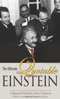 cover of the book The Ultimate Quotable Einstein