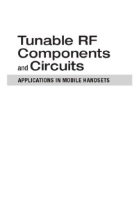 cover of the book Tunable RF components and circuits : applications in mobile handsets