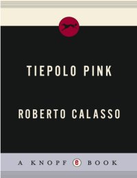 cover of the book Tiepolo Pink