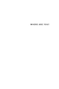 cover of the book Where Are You: An Ontology of the Cell Phone