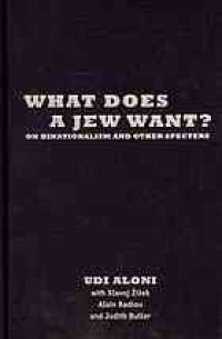 cover of the book What does a Jew want? : on binationalism and other specters