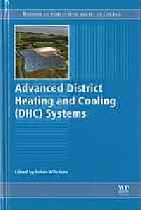 cover of the book Advanced district heating and cooling (DHC) systems