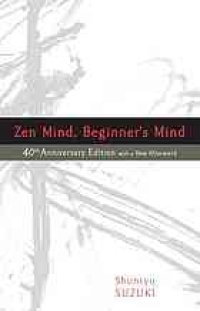 cover of the book Zen mind, beginner's mind