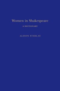 cover of the book Women in Shakespeare : a dictionary