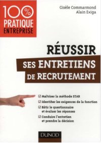 cover of the book Réussir ses entretiens de recrutement :