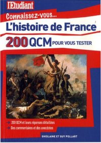 cover of the book L'histoire de France en 200 QCM pour vous tester