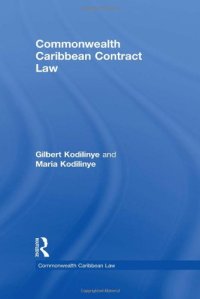 cover of the book Commonwealth Caribbean Contract Law