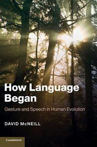 cover of the book How Language Began: Gesture and Speech in Human Evolution