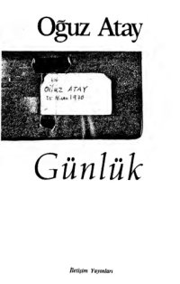 cover of the book Günlük