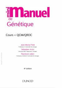 cover of the book Mini manuel de génétique : cours + QCM-QROC