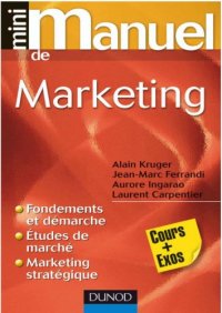 cover of the book Mini manuel de marketing