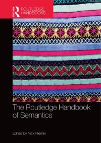 cover of the book The Routledge Handbook of Semantics