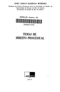 cover of the book Temas de Direito Processual