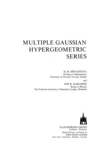 cover of the book Multiple Gaussian Hypergeometric Series