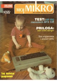 cover of the book Moj Mikro julij-avgust 1984