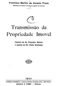 cover of the book Transmissão da Propriedade Imóvel