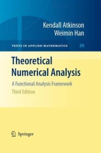 cover of the book Theoretical numerical analysis: A functional analysis framework