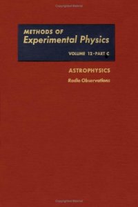 cover of the book Astrophysics: Radio Observations