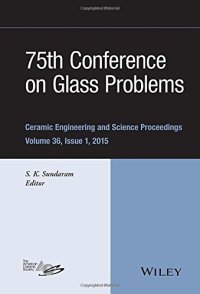 cover of the book 75th Conference on Glass Problems : Ceramic Engineering and Science Proceedings, Volume 36, Issue 1