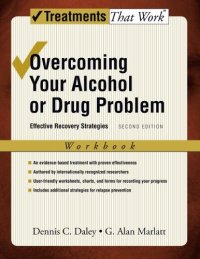 cover of the book Overcoming Your Alcohol or Drug Problem: Effective Recovery Strategies Workbook