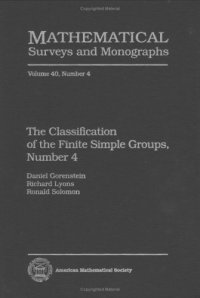 cover of the book The Classification of the Finite Simple Groups, Number 4