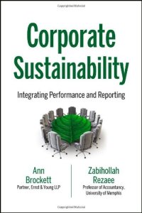 cover of the book Corporate sustainability : integrating performance and reporting