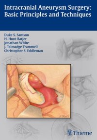 cover of the book Intracranial Aneurysm Surgery: Basic Principles and Techniques