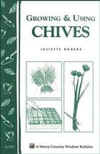 cover of the book Growing & using chives