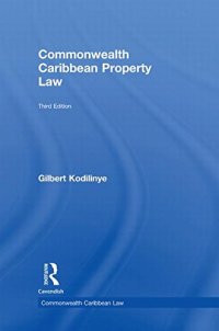 cover of the book Commonwealth Caribbean Property Law