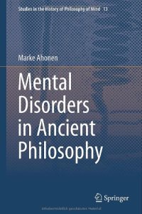 cover of the book Mental Disorders in Ancient Philosophy