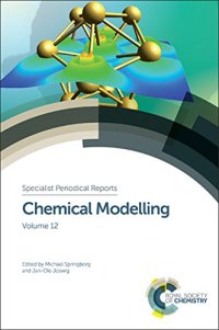 cover of the book Chemical Modelling: Volume 12