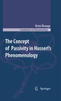 cover of the book The concept of passivity in Husserl's phenomenology