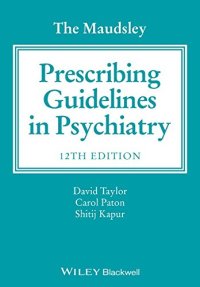 cover of the book The Maudsley Prescribing Guidelines in Psychiatry