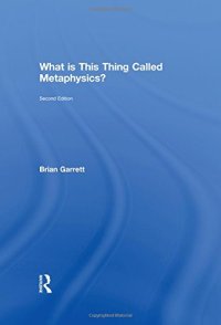 cover of the book What is this thing called Metaphysics?