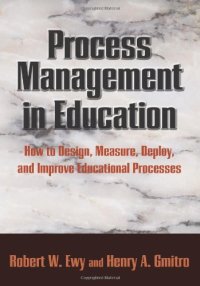 cover of the book Process Management in Education: How to Design, Measure, Deploy and Improve Organizational Processes