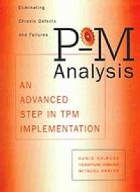 cover of the book P-M analysis : an advanced step in TPM implementation