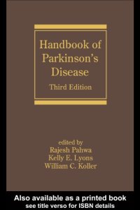 cover of the book Handbook of Parkinson's disease