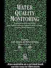 cover of the book Water quality monitoring : a practical guide to the design and implementation of freshwater quality studies and monitoring programmes