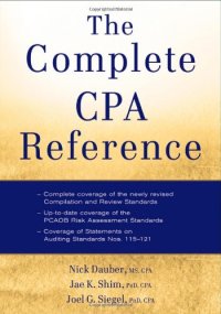 cover of the book The Complete CPA Reference