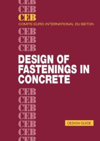 cover of the book Design of fastenings in concrete : design guide