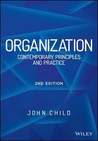 cover of the book Organization : contemporary principles and practices