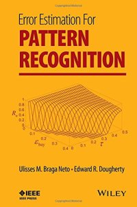 cover of the book Error Estimation for Pattern Recognition