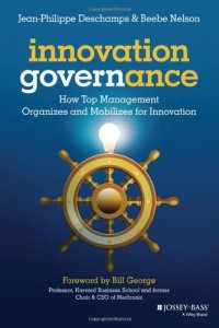 cover of the book Innovation governance : how top management organizes and mobilizes for innovation