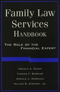 cover of the book Family law services handbook : the role of the financial expert